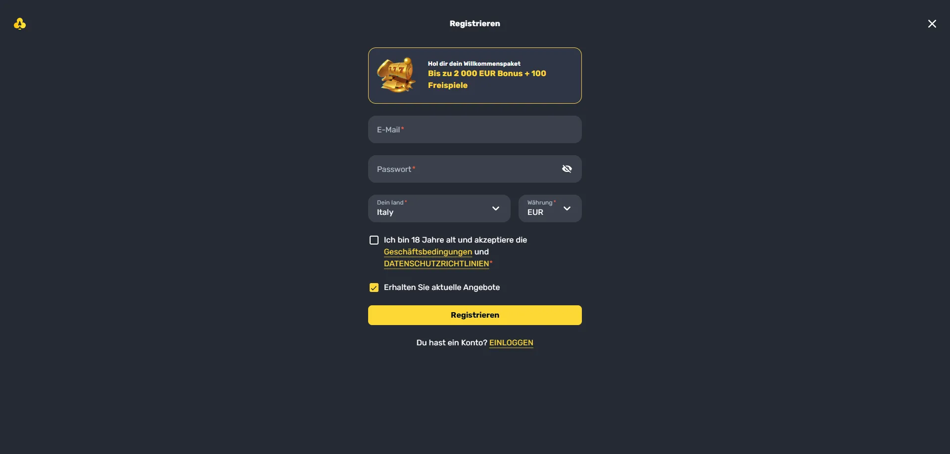 How to sign up at Rocketplay Casino — registration steps for Australians