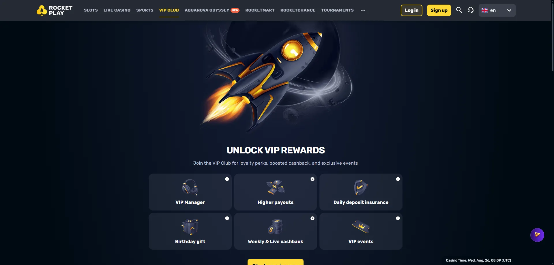 Rocketplay Casino sportsbook weekly bonuses and special bet offers