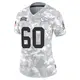 Limited Arctic Camo Women's Hunter Nourzad Kansas City Chiefs 2024 Salute to Service Jersey