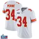 Limited White Men's Samaje Perine Kansas City Chiefs Vapor Untouchable Super Bowl LVII Patch Jersey